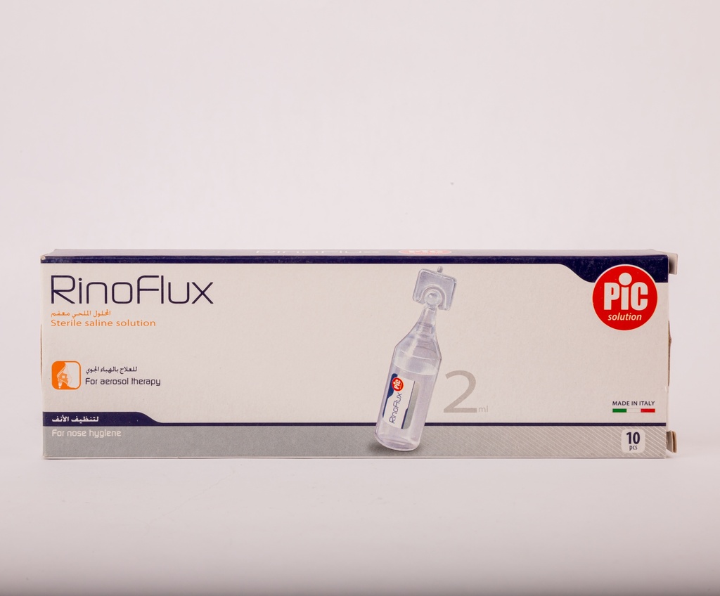 Pic Rinoflux Normal Saline Dro 2Mlx10'S