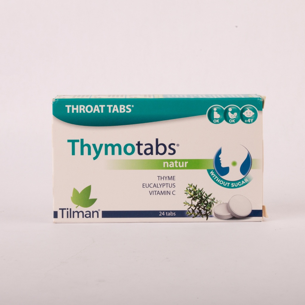 Thymotabs Pastilles Lozenges Nature Classic 24'S-