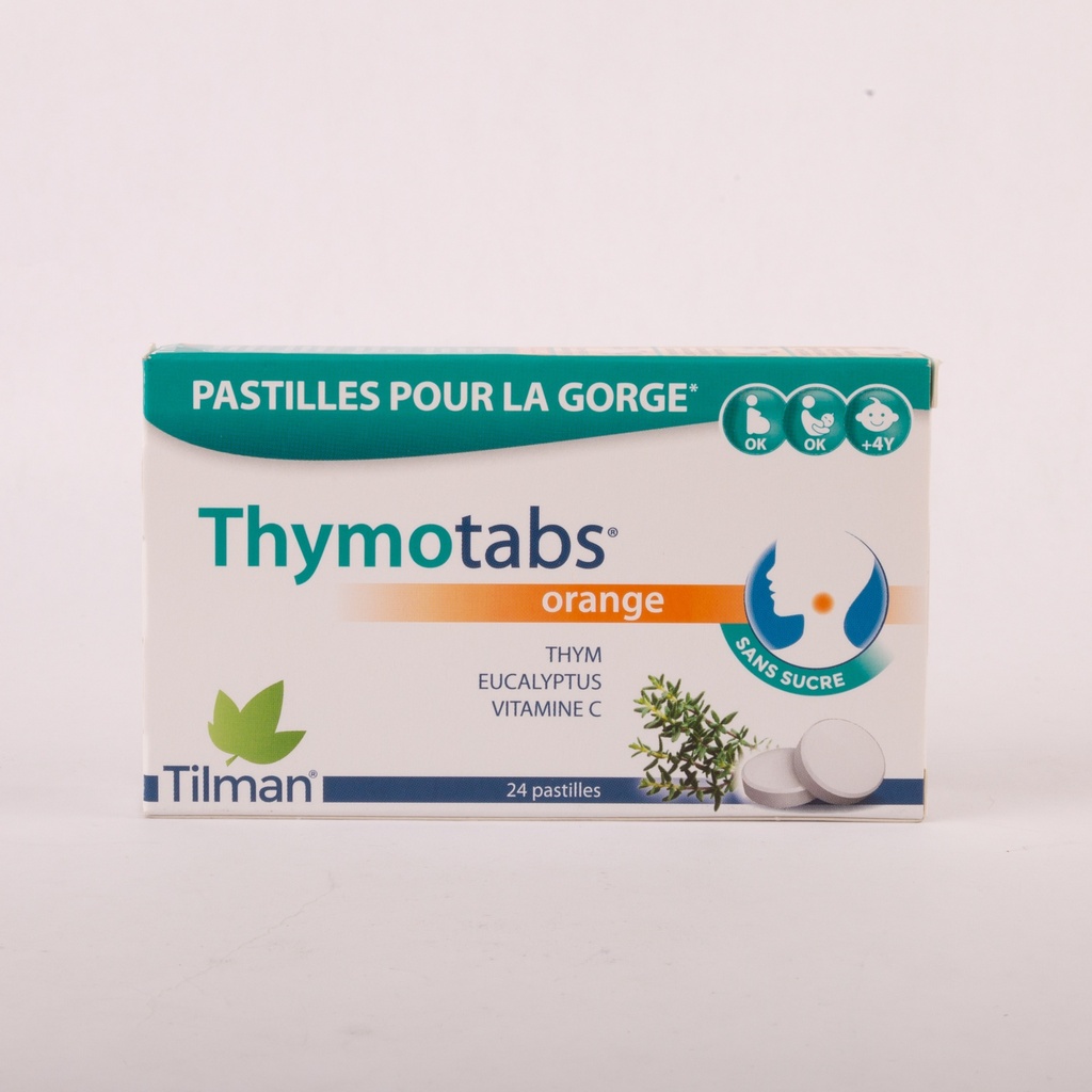 Thymotabs Pastilles Lozenges  Orange 24'S-