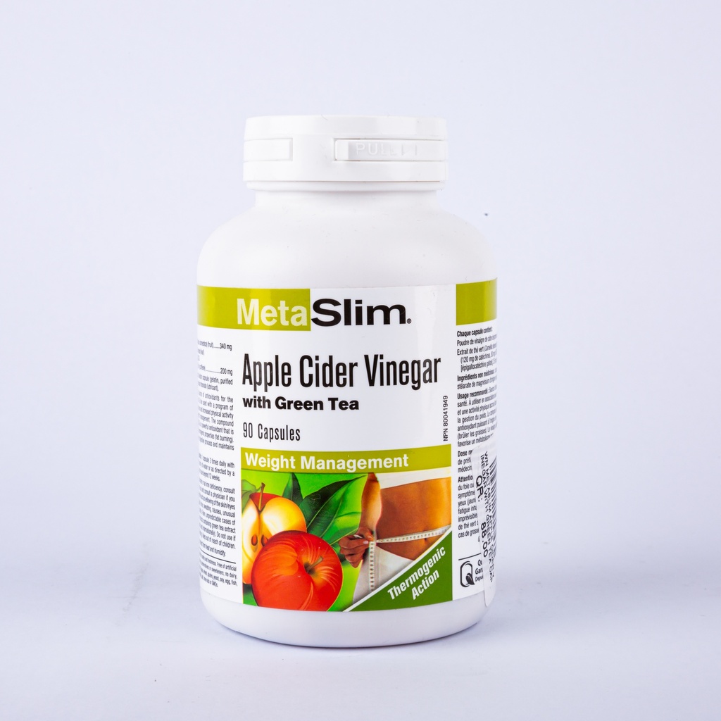 Wn Metaslim Apple Cider Vinegar With Green Tea Capsule 90'S-