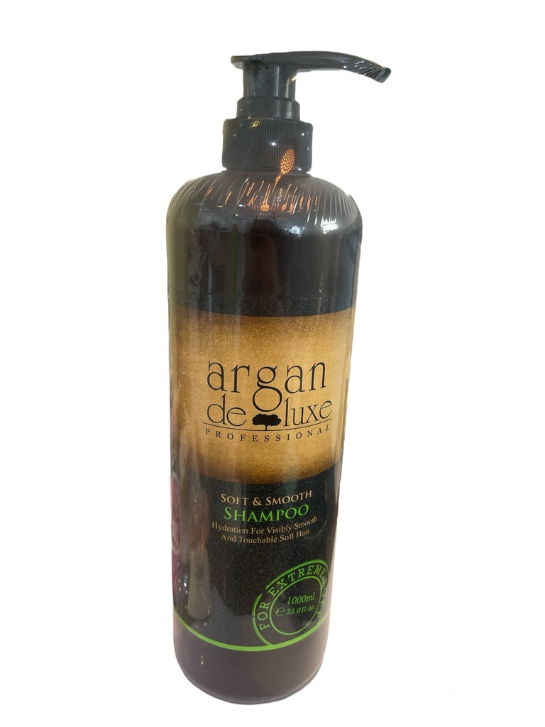 Argan De luxe Soft &amp; Smooth Shampoo-1L