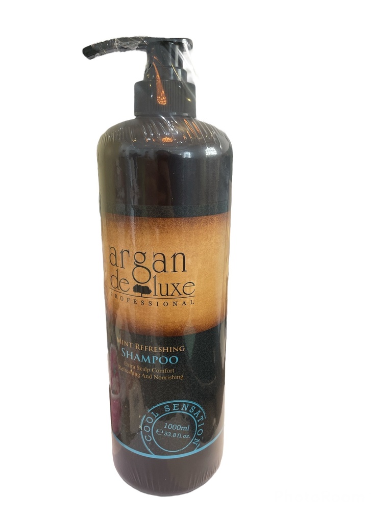 Argan De luxe Mint Refreshing Shampoo-1L