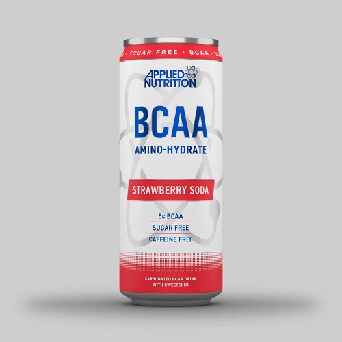 Bcaa Drink Strawberry Soda Caffiene Free 330ml