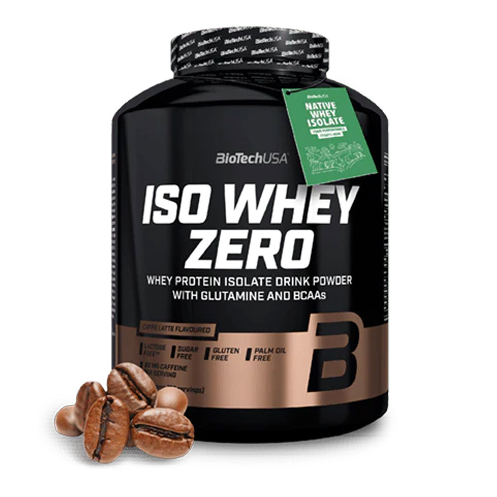 Iso Whey Zero lactose free 2270g caffe latte