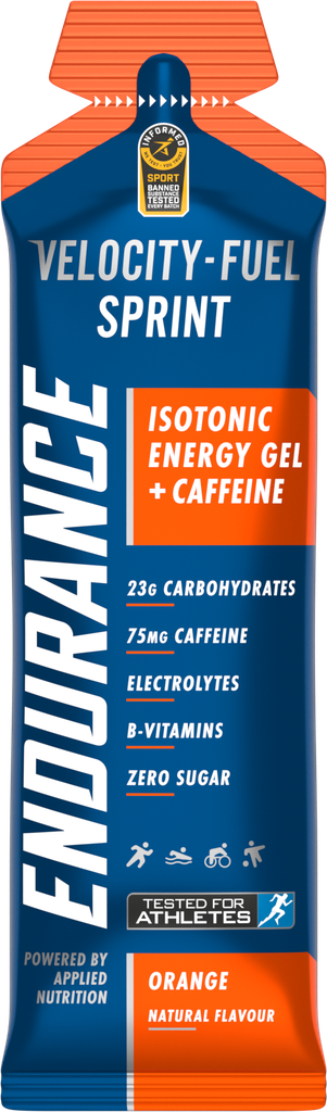 Endupance Velocity Gel Sprint Orange (Caffeine)