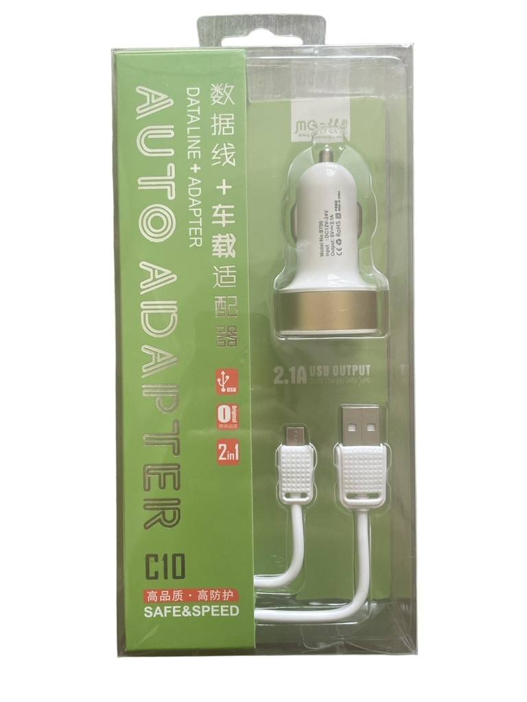 MGACC Auto Adapter (Dataline+Adapter) USB C10