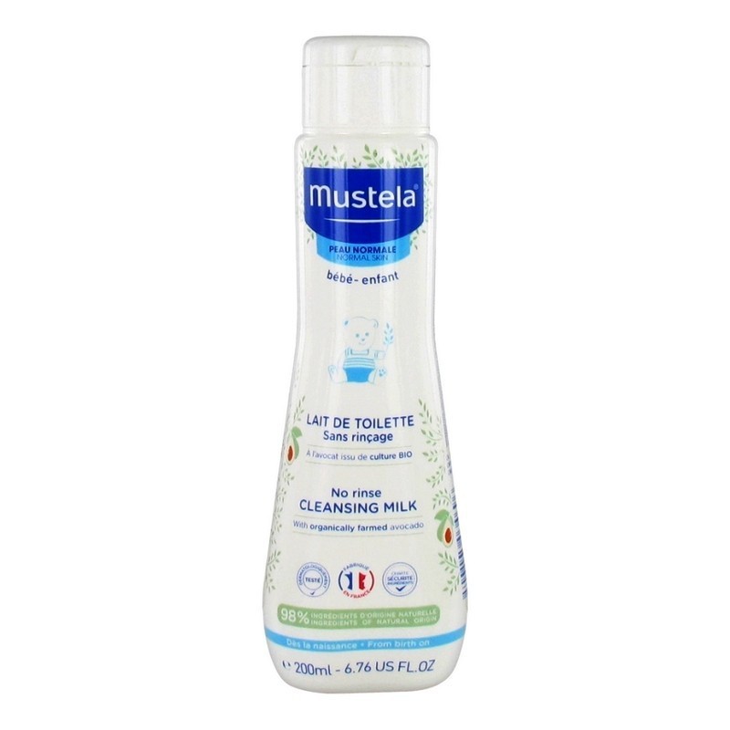 Mustela No Rinse Cleansing Milk 200ml