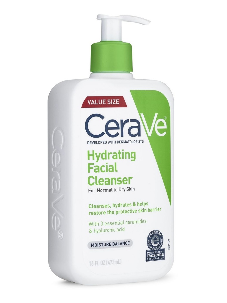 Cerave Hydrating Cleanser for Normal to Dry Skin 473ml