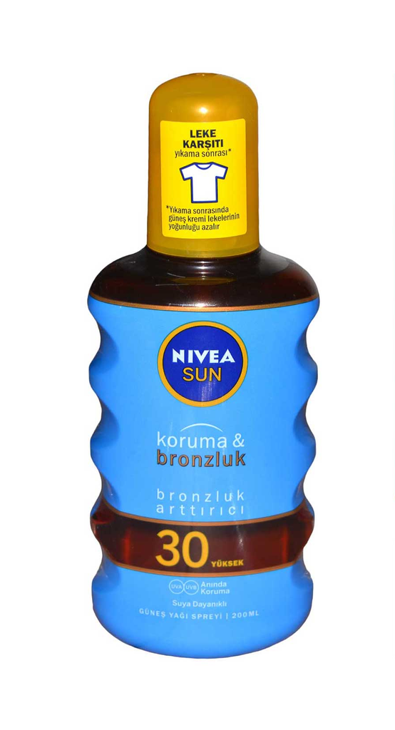 Nivea Sun Oil Protect &amp; Tan 30+SPF -200ml