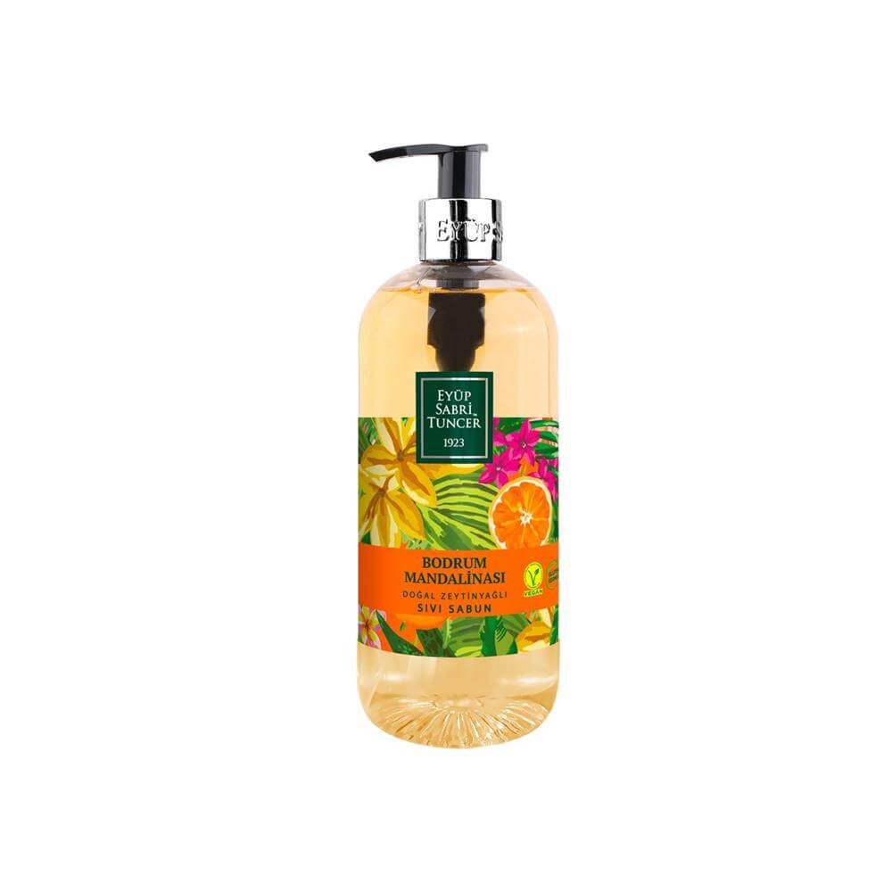 Eyüp Sabri Tuncer Natural Liquid Soap With Bodrum Mandarin 500 ml