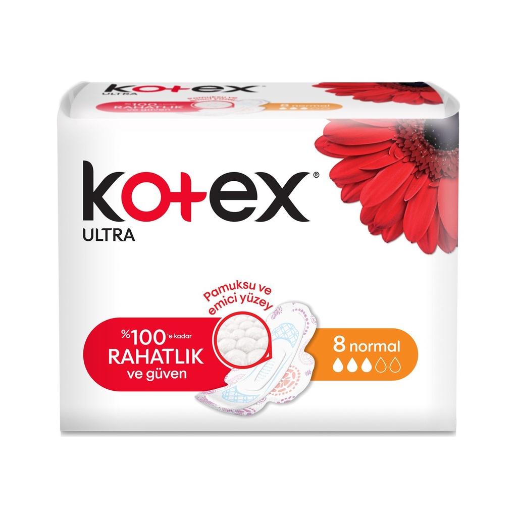 Kotex Ultra Wing Normal 8 Pcs