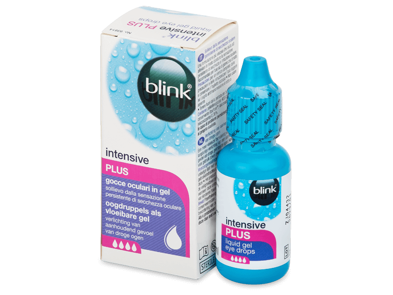 Blink Intensive Plus Liquid Gel Eye Drops 10ml