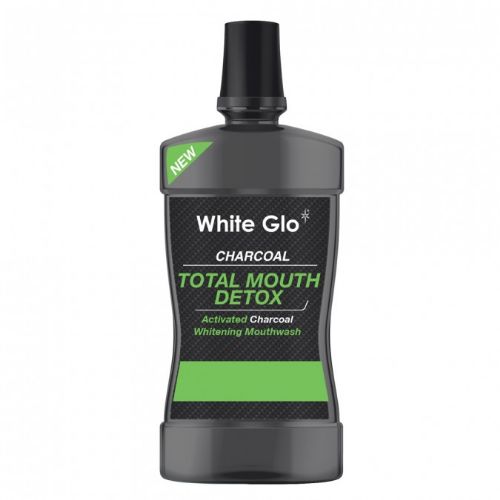 White Glo Charcoal TMD Mouthwash 500ml