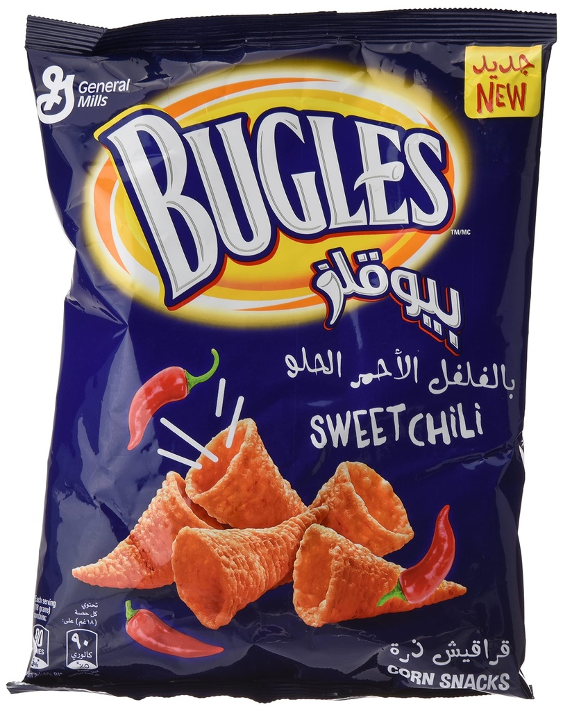 Tiffany Bugles Sweet Chilli 75G