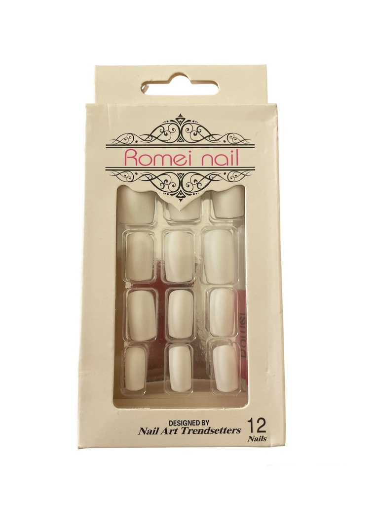 Romei False Nails Matte-12Pcs