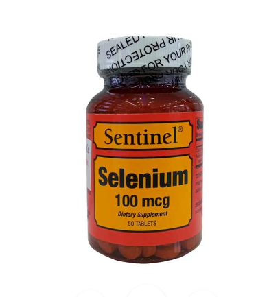 Sentinel Selenium 100mcg 50 Tablets