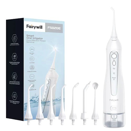 Fairywill Water Flosser/ Oral Irrigator White