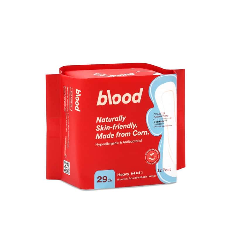 Blood Sanitary Pad -29CM 12s