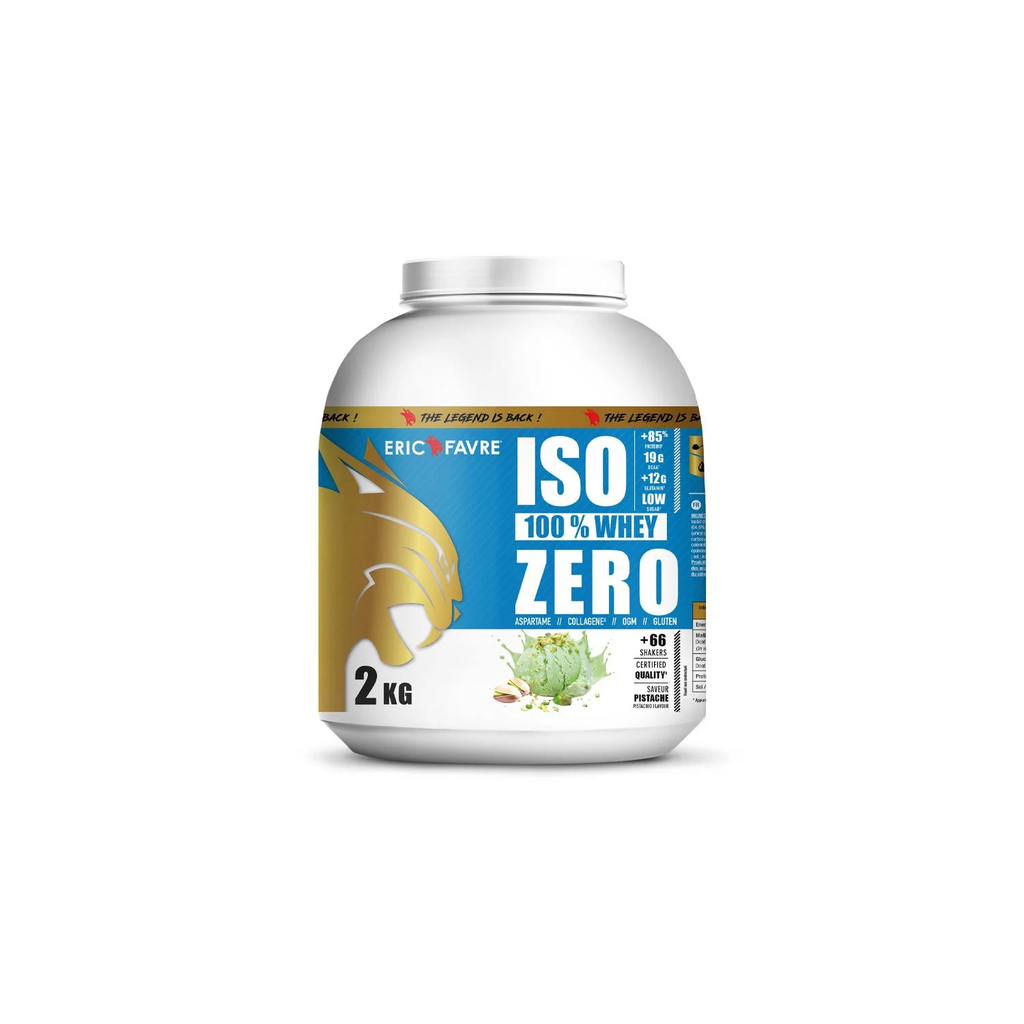 Eric Favre ISO 100% Whey Zero Pistache Flavor 2Kg