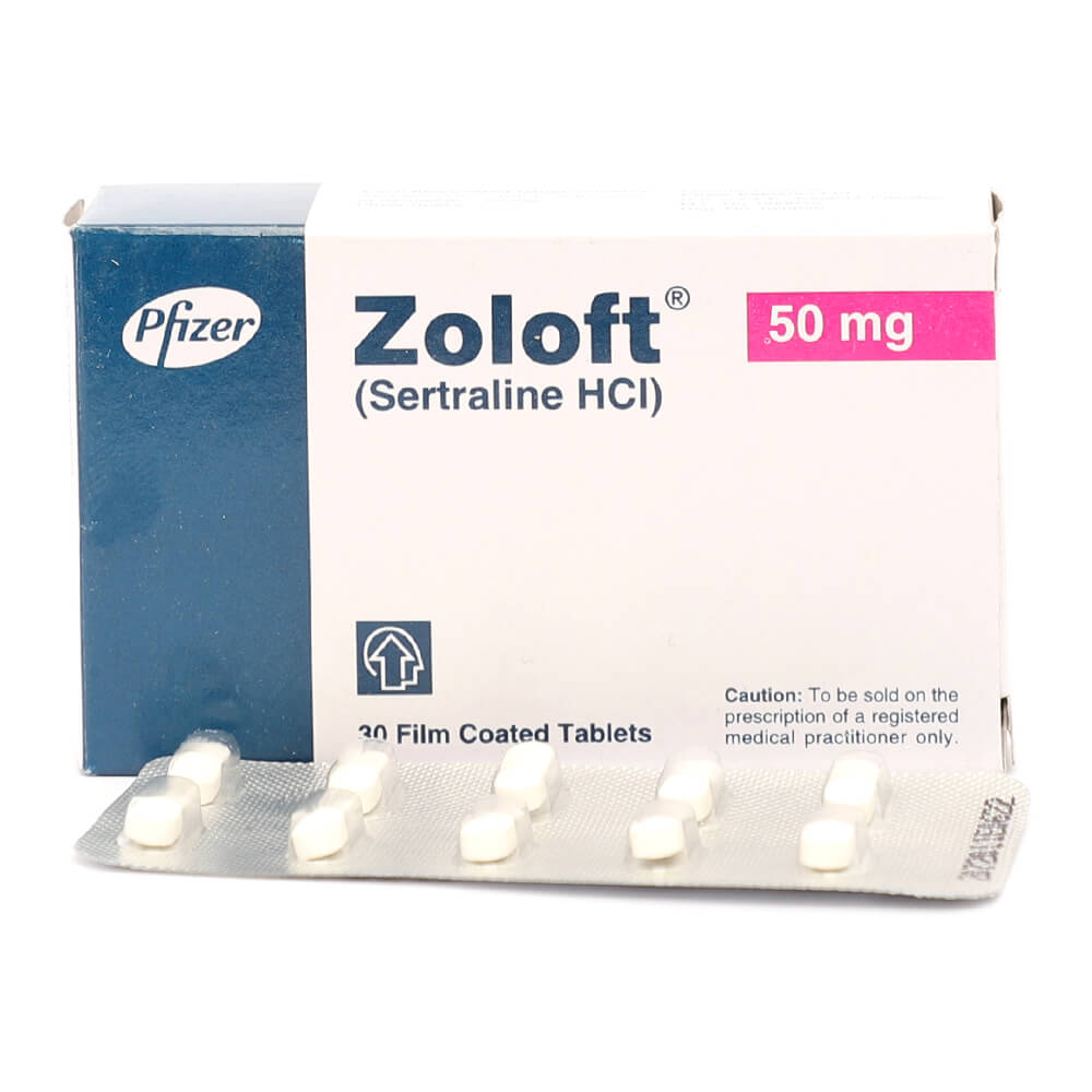 Zoloft 50Mg Tablet 30'S