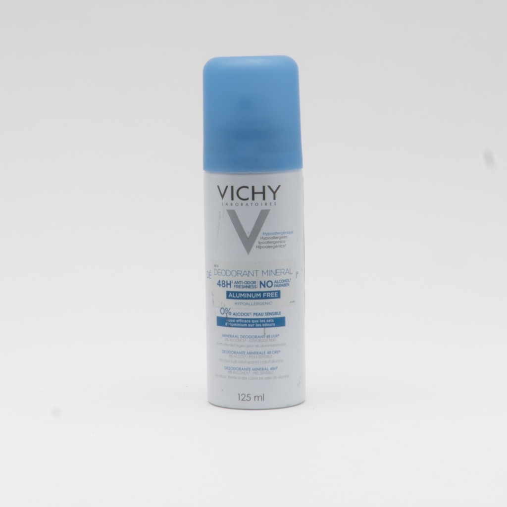 VICHY DEODRANT MINERAL AERO 125 ML