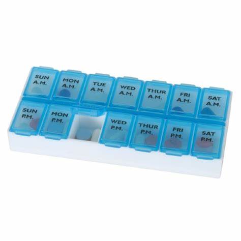 Ezy Dose Twice A Day Pill Reminder(67375)