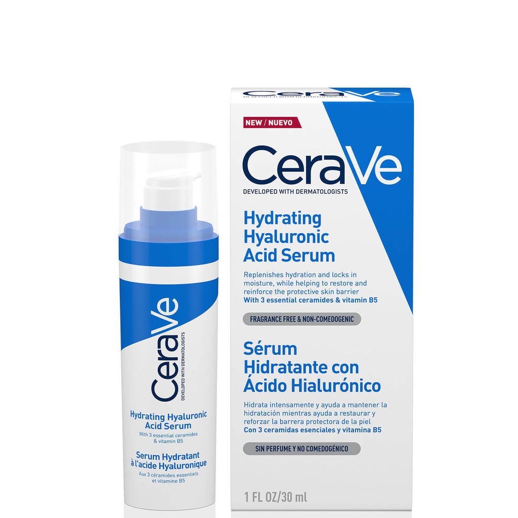 Ceravey Hydrating Hyaluronic Acid Face Serum 30ml