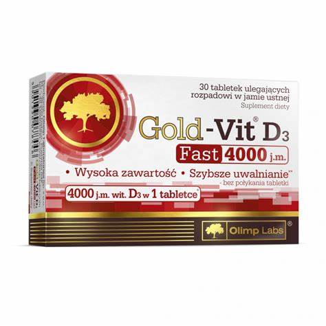 Gold-Vit D3 Fast 4000 IU 30's