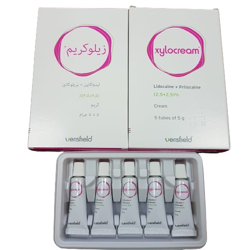 Xylo Numbing Cream lidocaine 2.5% + prilocaine 2.5% 5G Tube -5's