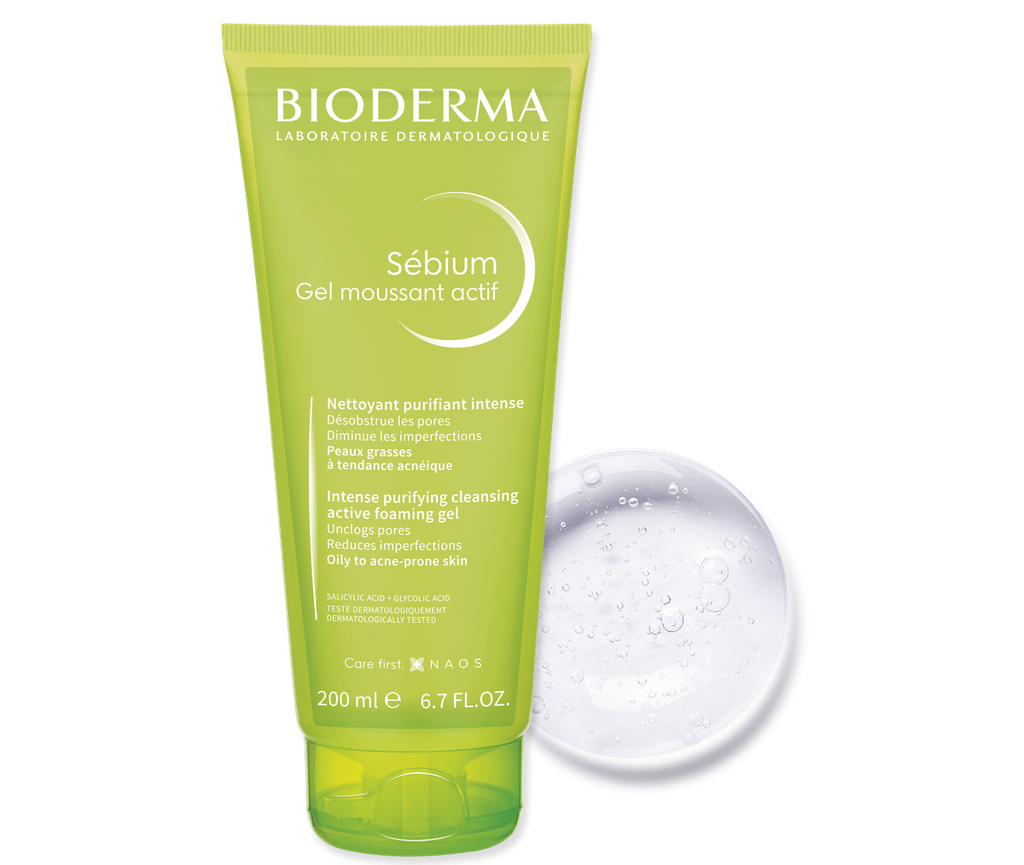 Bioderma Sebium Gel Moussant Actif  200ML