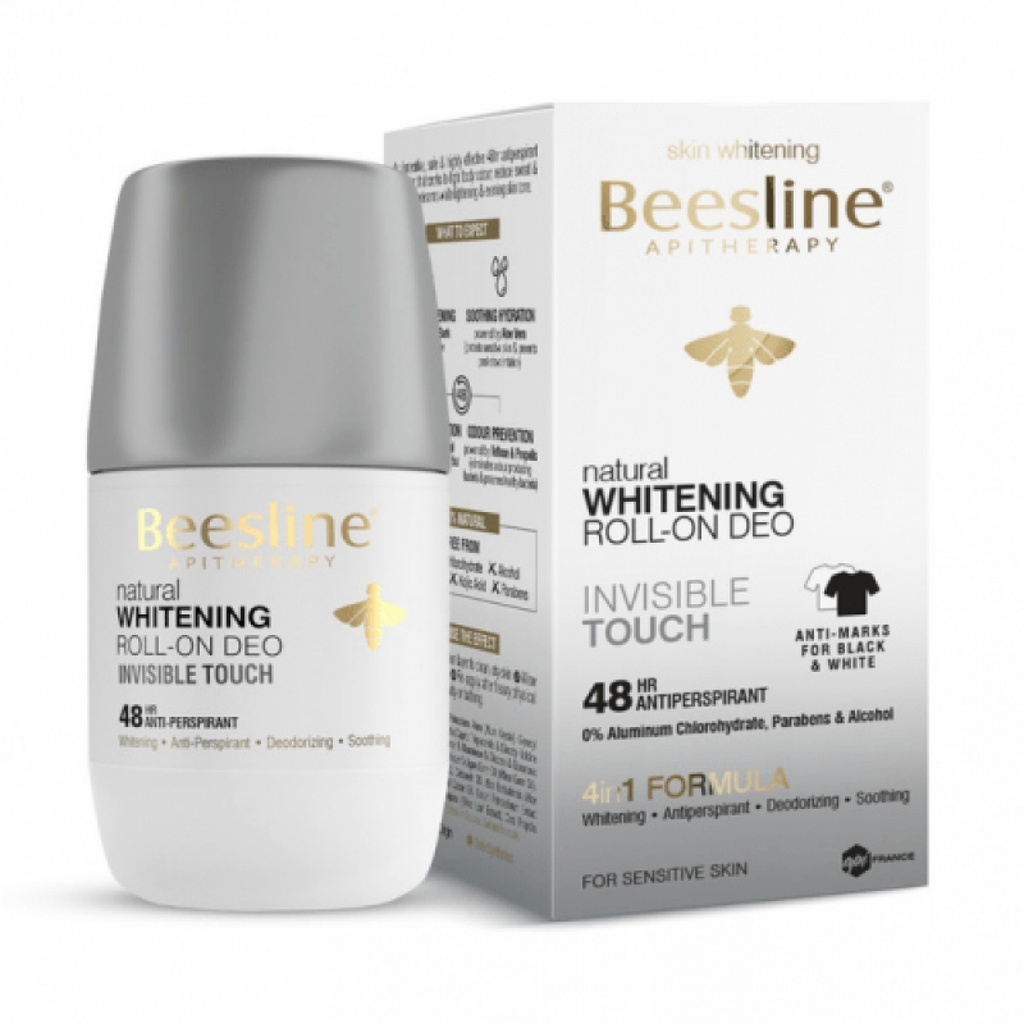 Beesline Whitening Roll On Deo Invisible Touch 50Ml