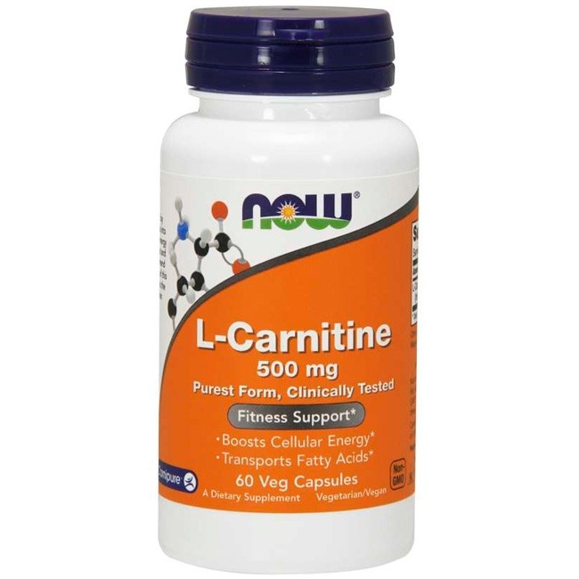 Now L-Carnitine 500Mg 60's