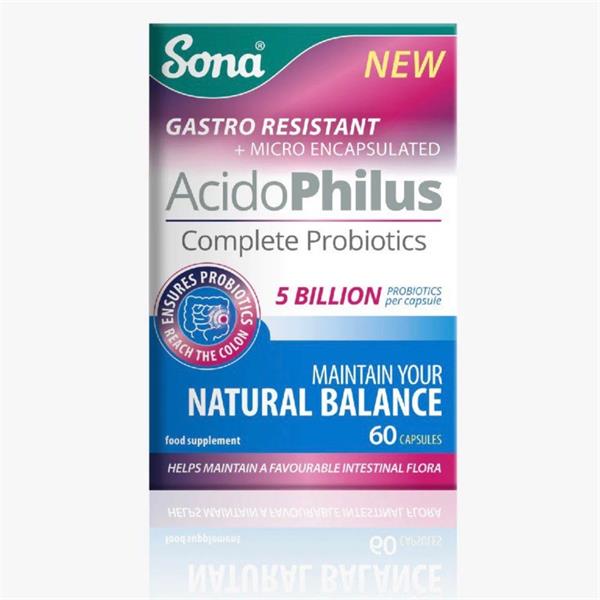 Sona Acidophilus Complete Probiotics 60Capsules