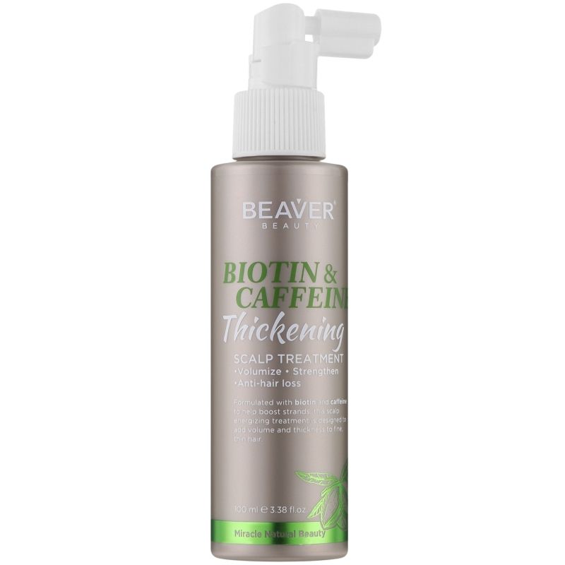 Beaver Biotin &amp; Caffeine Thickening Scalp Treatment 100ml