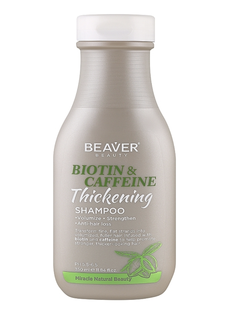 Beaver Biotin &amp; Caffeine Thickening Shampoo 350ml