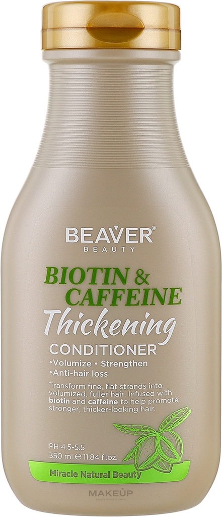 Beaver Biotin &amp; Caffeine Thickening Conditioner 350ml