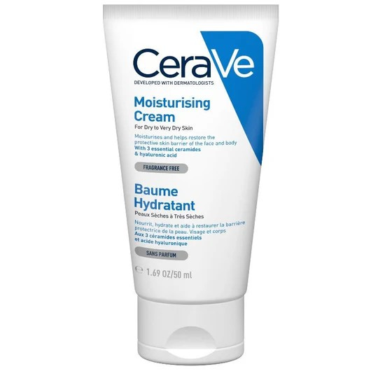 Cerave Cream Moisturizing Cream For Dry To Very Dray Skin 50Ml