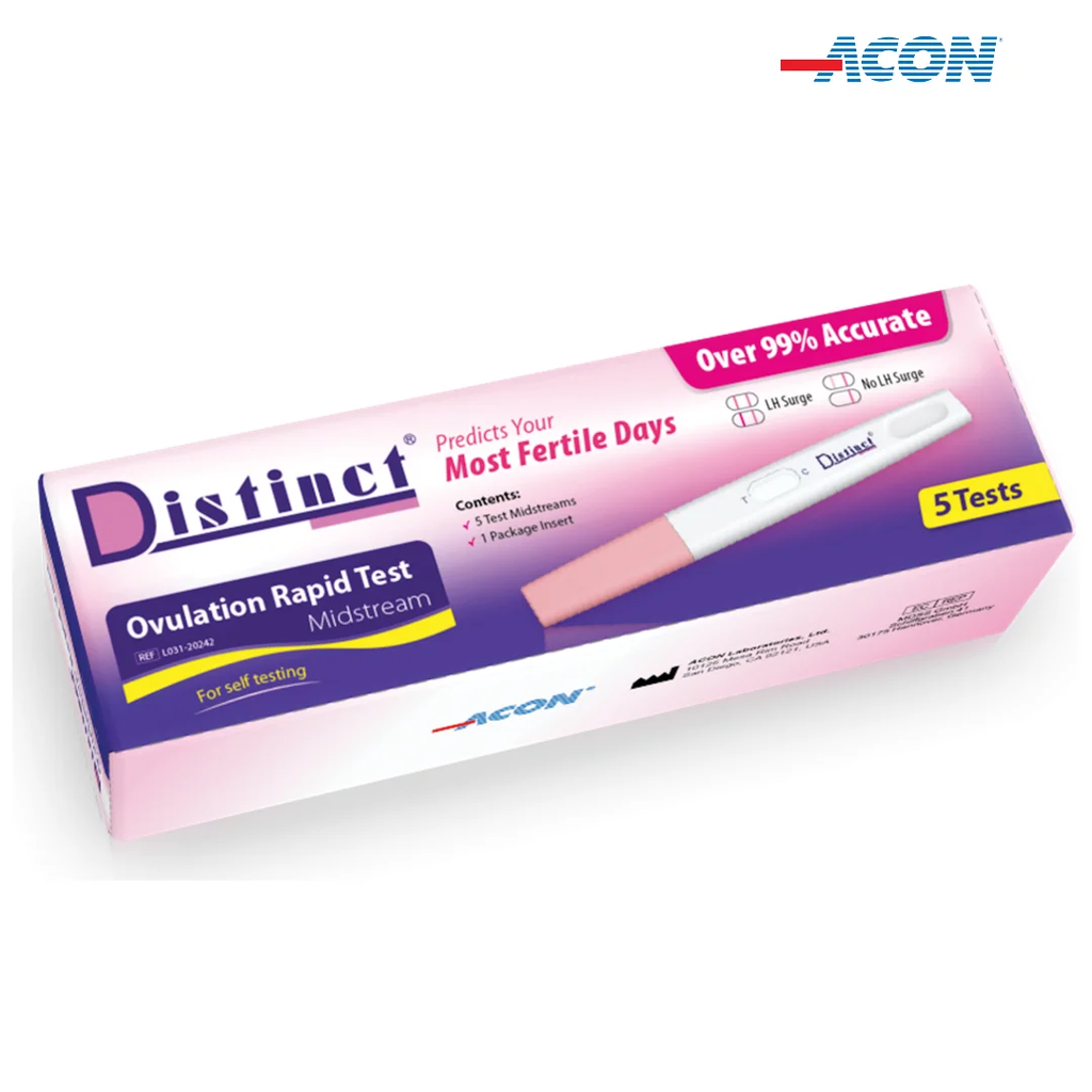 Distinct Ovulation Rapid Test Midstream 5Tests