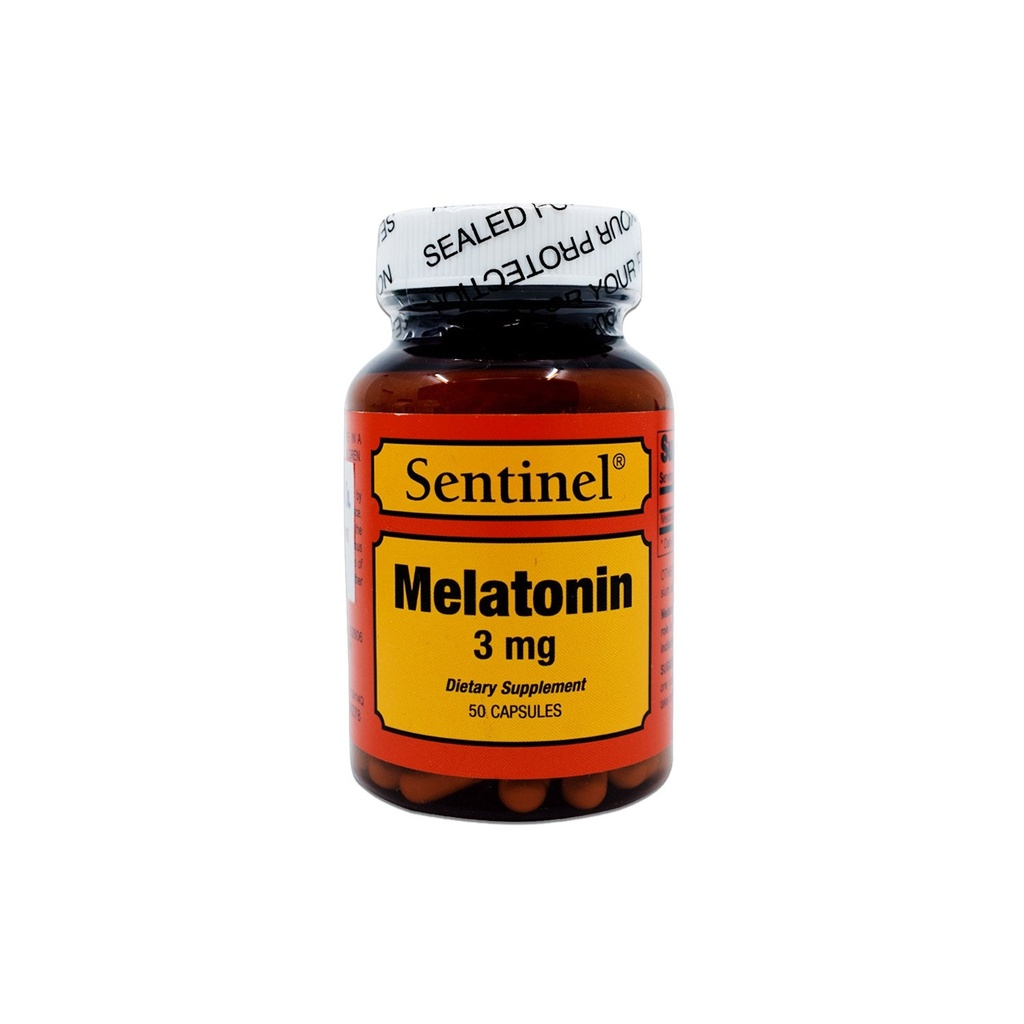 Sentinel Melatonin 3Mg 50 Capsules