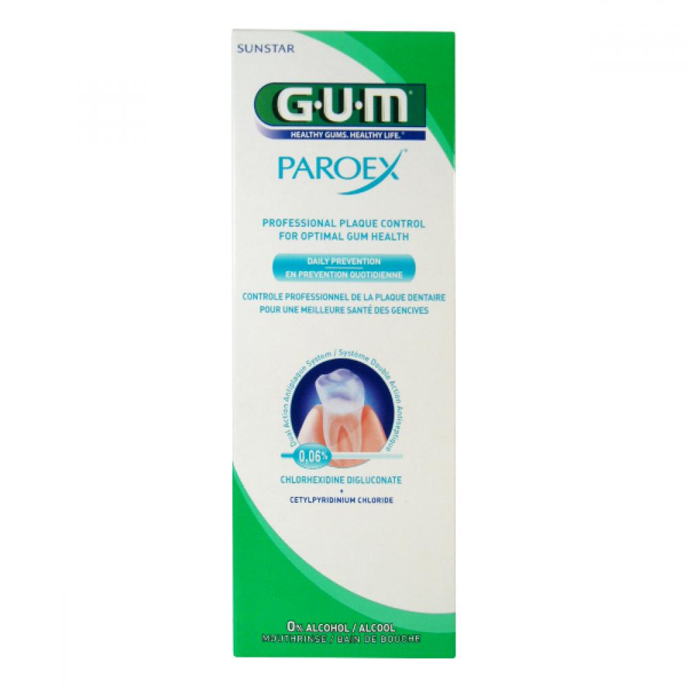 Gum Paroex Plaque Control Mouth Wash 500Ml