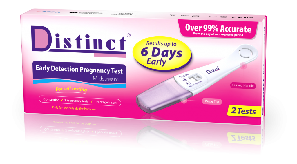 Distinct Early Detection Pregnancy Test 2 Tests