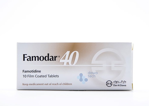 FAMODAR 40MG TAB 10'S