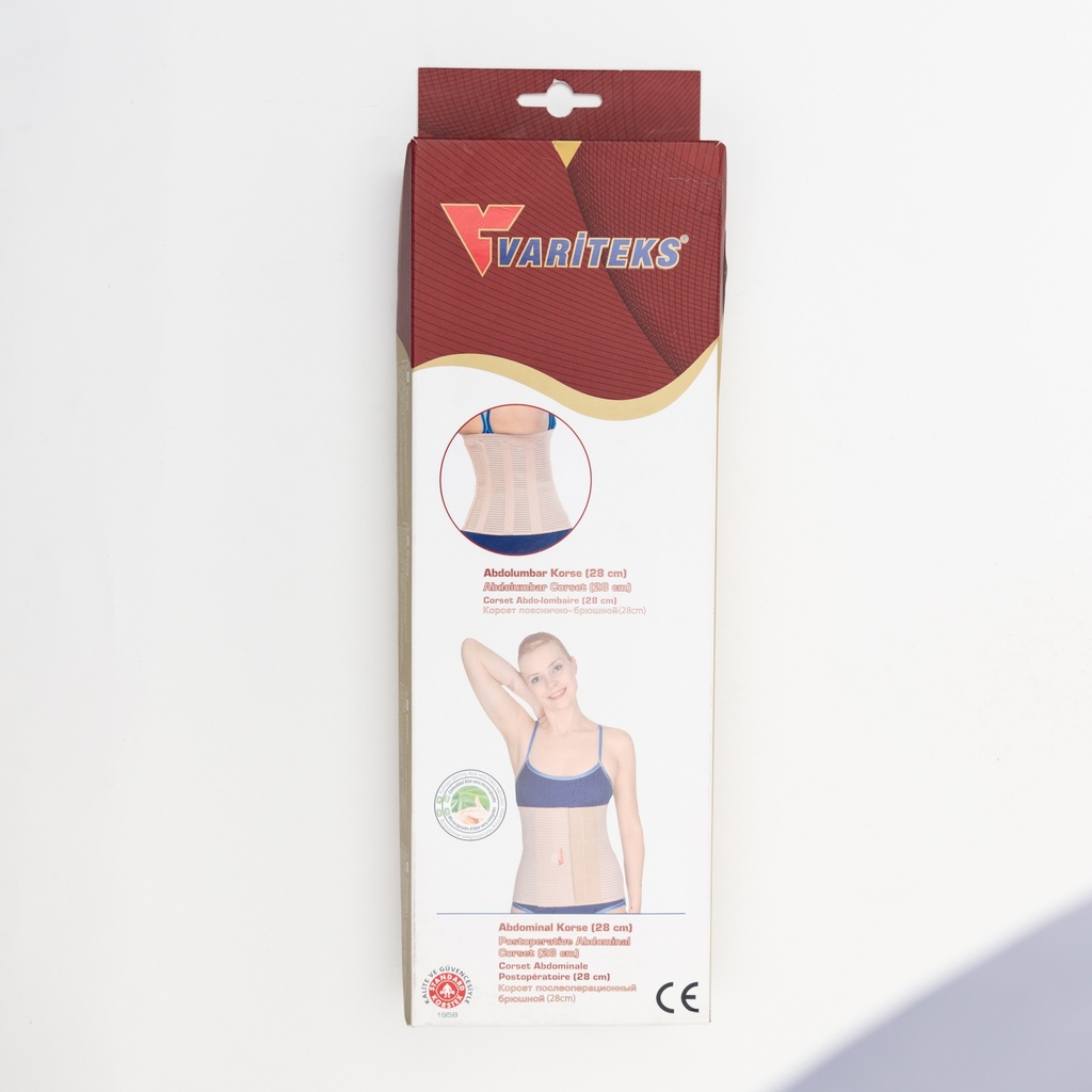 Variteks Post Operative Abdo Corset 28Cm