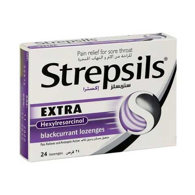 Strepsils Extra Black Churrant