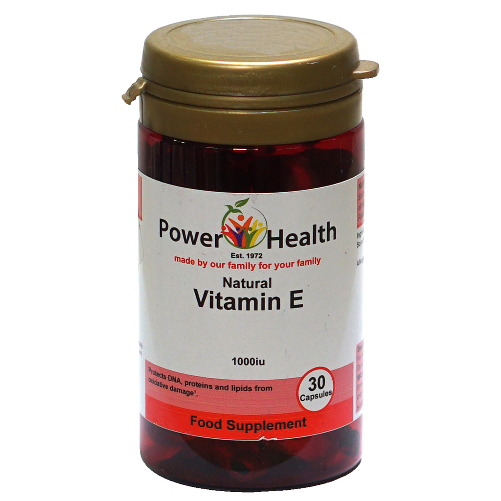 Power Health Vit E 1000 Iu 30'S Capsule