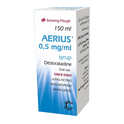 Aerius 0.5Mg/Ml Syrup 150Ml-