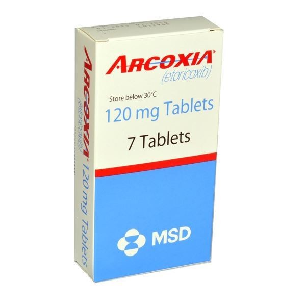 Arcoxia 120Mg Tab 7'S-