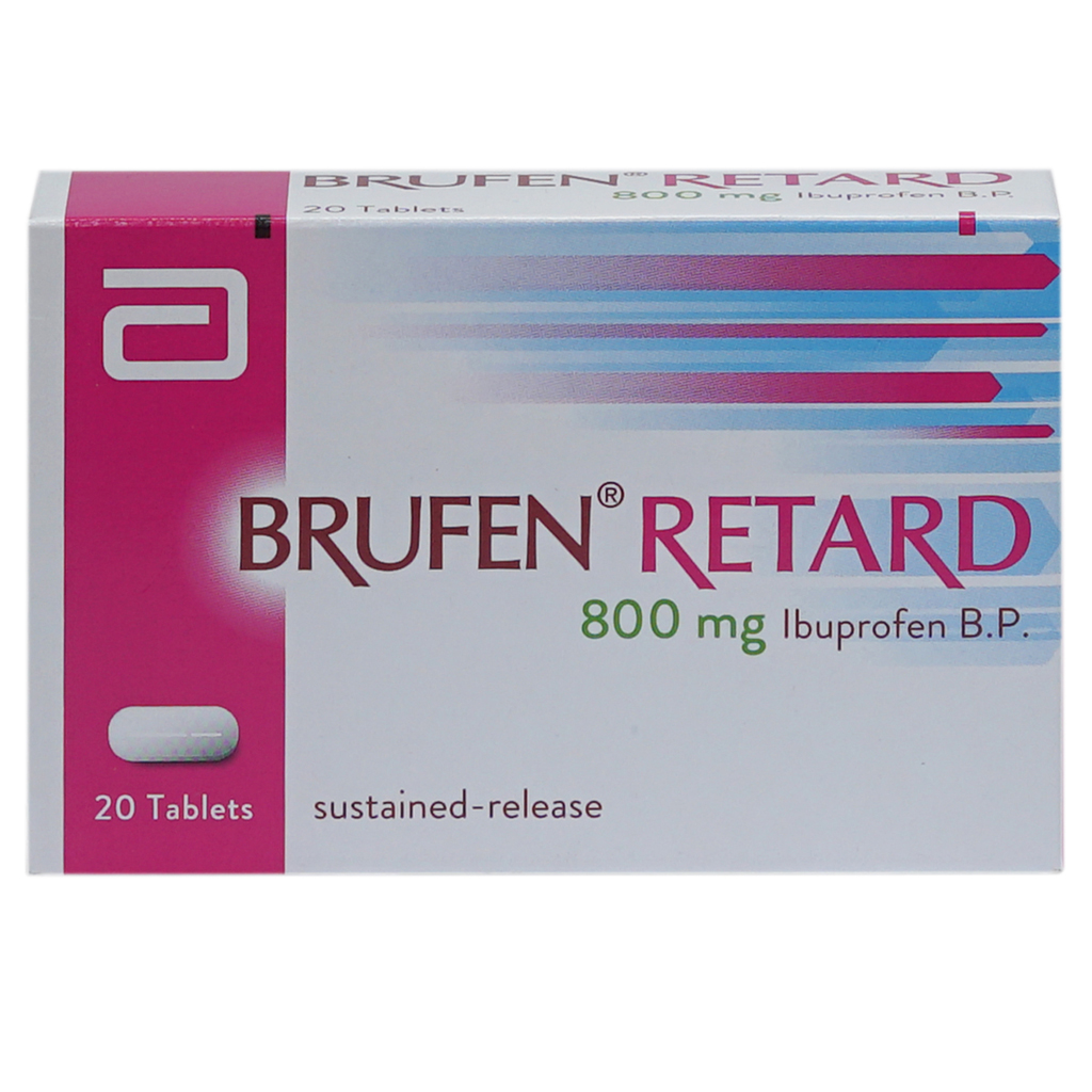 Brufen Ret.800Mg Tab 20'S-