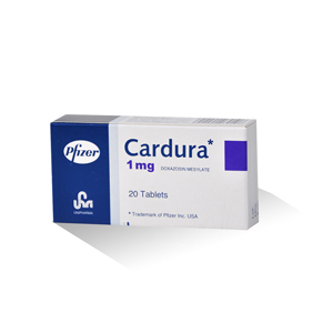 Cardura 1Mg Tab 20'S-