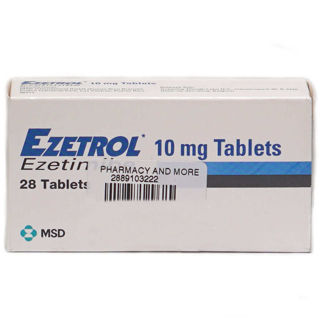 Ezetrol 10Mg Tab 28'S-